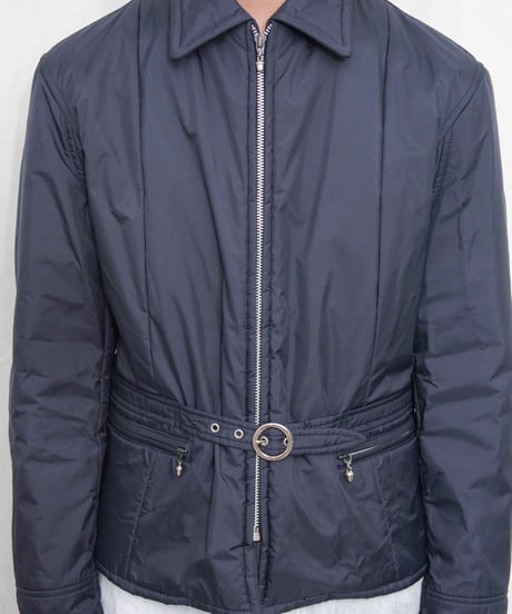 Jipijapa velted nylon padded jacket