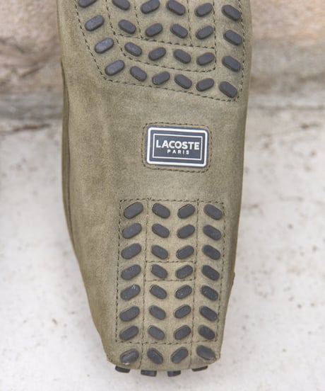 LACOSTE suede driving shoes