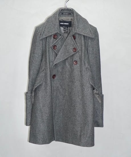 JACK HENRY made in france wool p coat