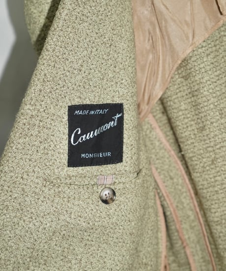 80s Italy vtg PISA silk/wool tailored jacket