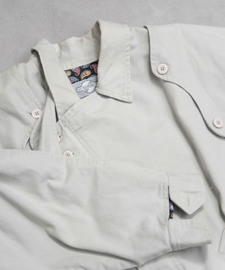 80s vtg CUGGI multi button dolman cotton jacket