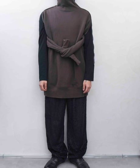 Hussein Chalayan double zip design sweat