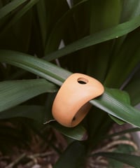 90s vtg wood bangle