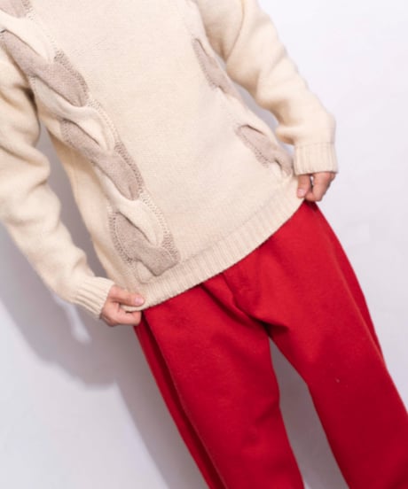 90s RudolfArthurwool cable knit