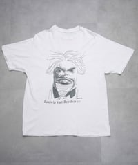 90s vtg Beethoven print T