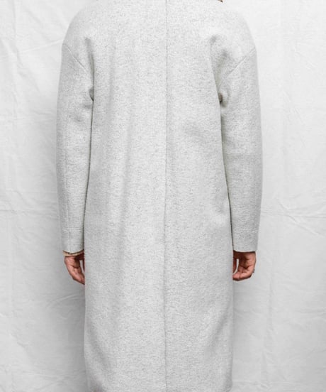 N. Hollywood switching design felt suede coat