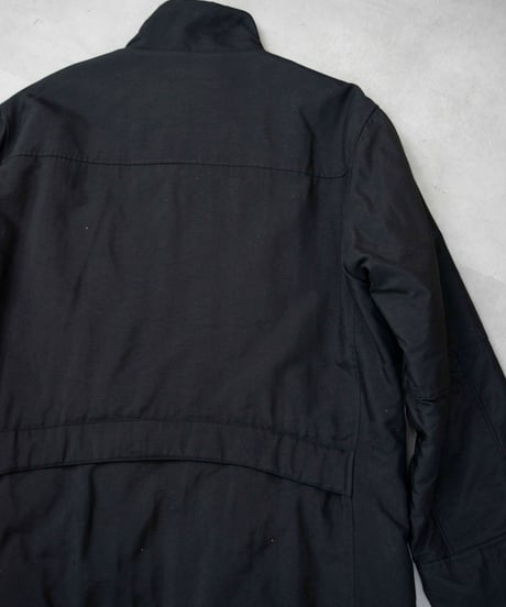 Calvin Klein 00s diagonal zip padded jacket