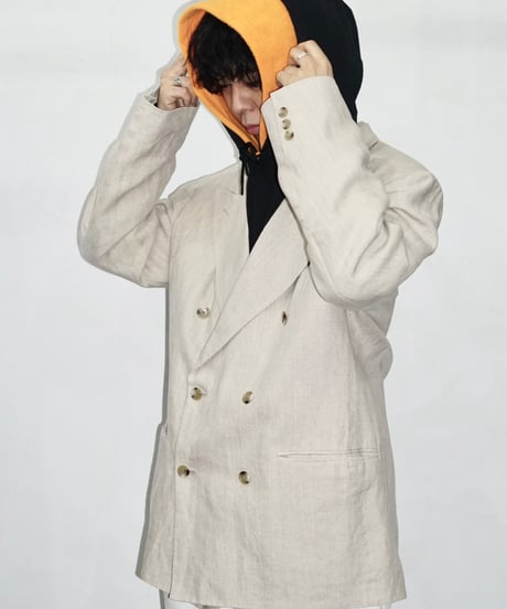 90s BANANA REPUBLIC linen double tailer