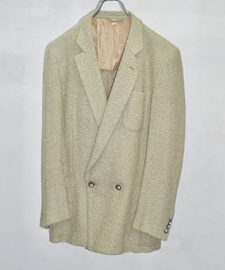 80s Italy vtg PISA silk/wool tailored jacket