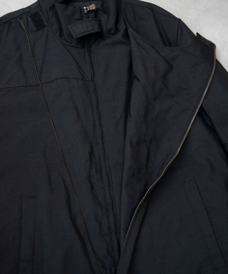 Calvin Klein 00s diagonal zip padded jacket