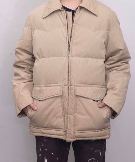 70s vtg TOWNCRAFT down jacket