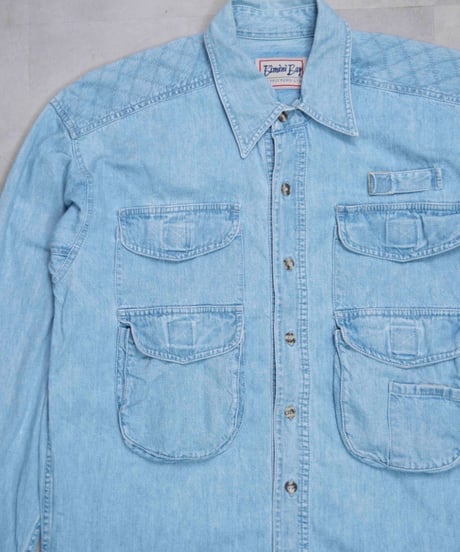 90s Bimini Bay multipocket denim shirts