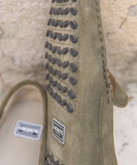 LACOSTE suede driving shoes