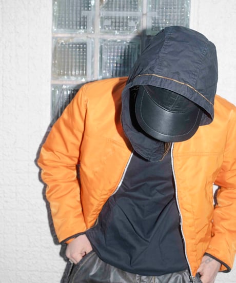 NATIVE LOUNGE diagonal zip ninja anorak shirts