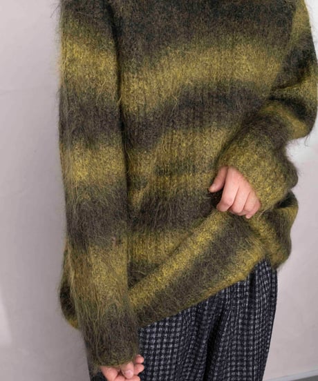 Jones NewYork mohair shaggy hineck knit