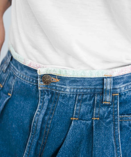 90s Saturdays baggy ballon denim shorts