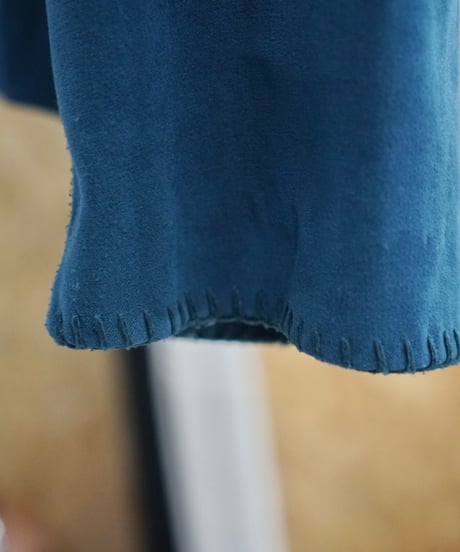 90s suede jacket (blue green)