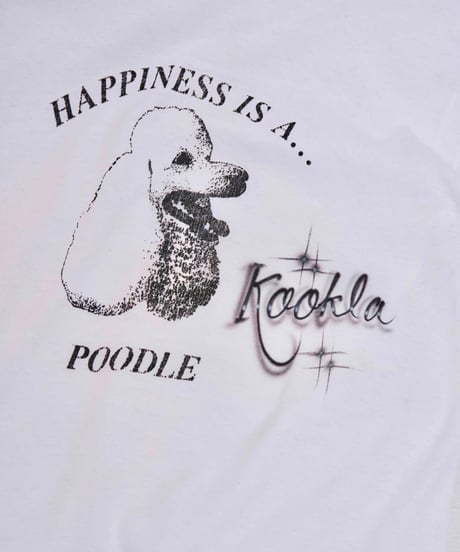 90s Happiness is poodle Tee