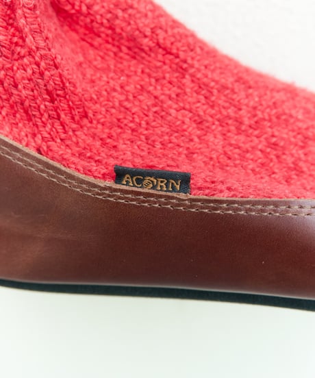 long rib knit shoes