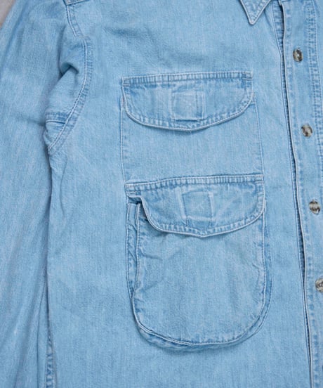 90s Bimini Bay multipocket denim shirts