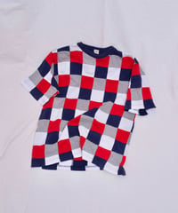 90s RAG FACTORY patchwork design Tee