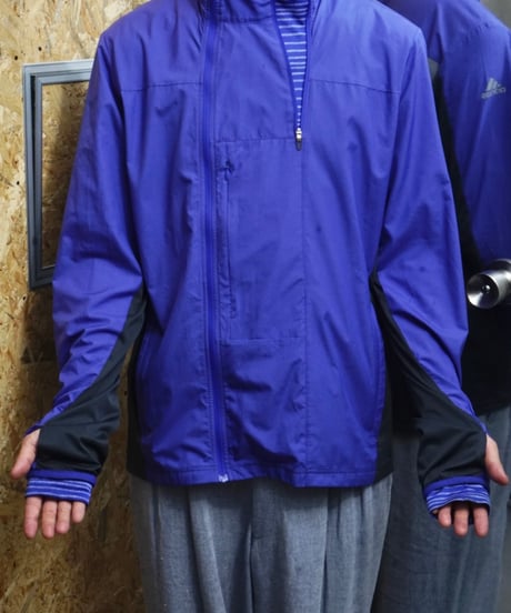 00s Adidas deformation zip nylon jacket