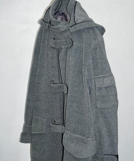 JUN MEN 90s velcro wool long coat