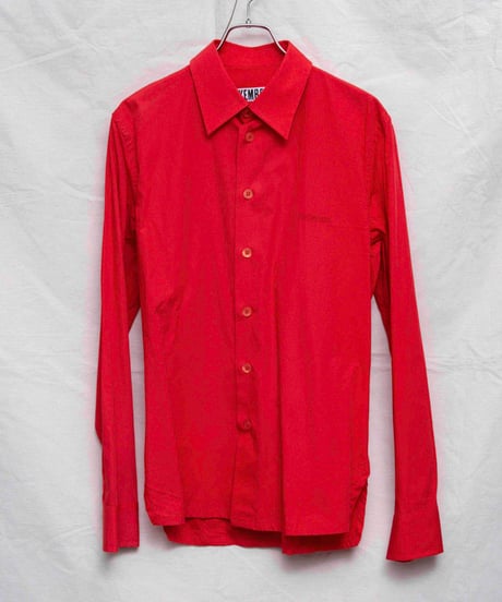 DIRK BIKKEMBERGS vivid red shirts