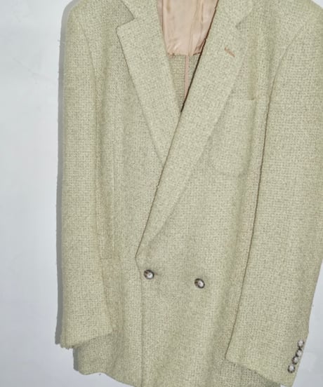 80s Italy vtg PISA silk/wool tailored jacket