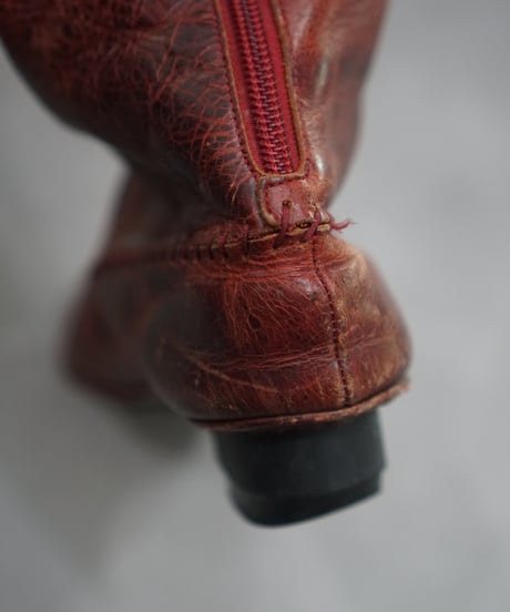 Tsumori Chisato long leather boots