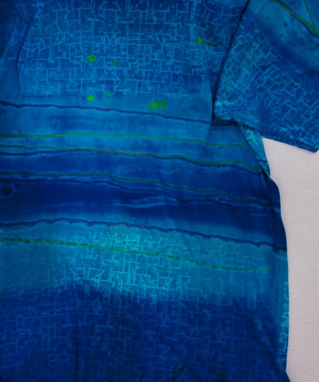80s vtg Ocean Blue Tee