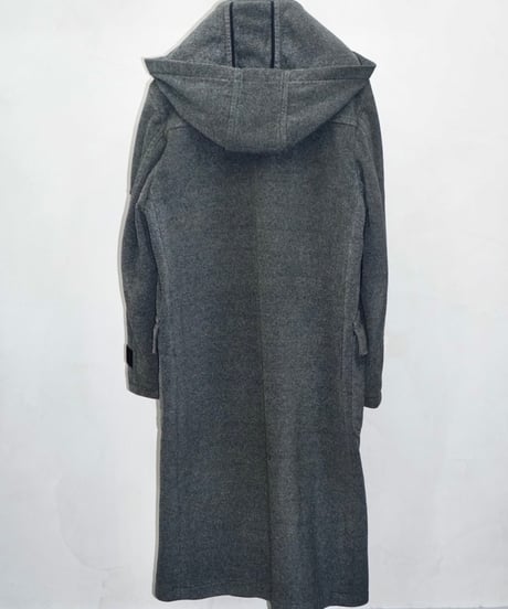 JUN MEN 90s velcro wool long coat