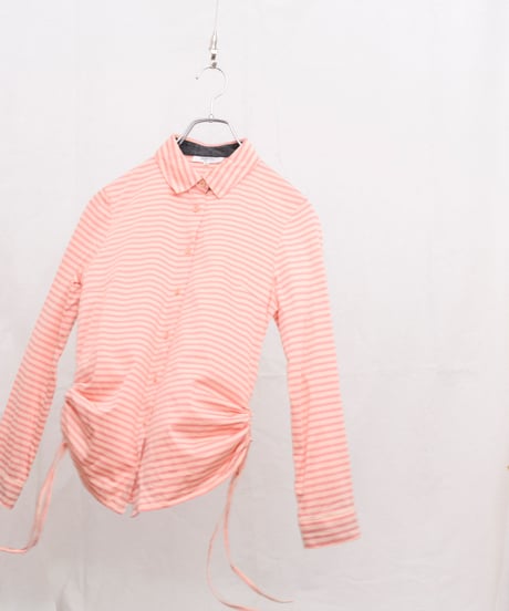 Sonia by SONIA RYKIEL draw cord border shirts