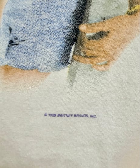 90s Britney Spears raglan tee