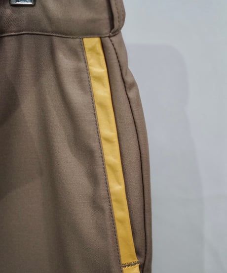 90s vtg leather docking hunting slacks