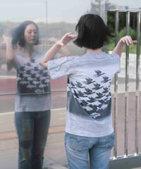 90s M.C.Escher Trompe-l'œil　Tee