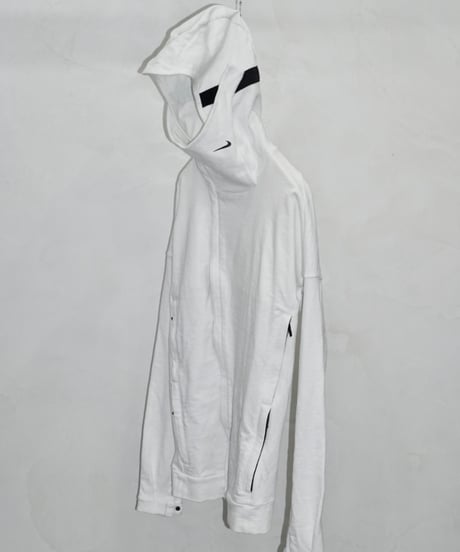 00s NIKE diagonal zip ninja hoodie