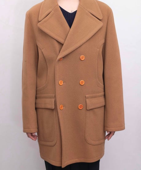 Giuliano Fujiwara made in Italy viscose coat