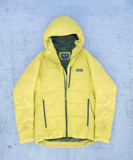 Patagonia hyperpuff down jacket (lime yellow)