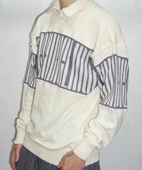 90s Italy layered knit