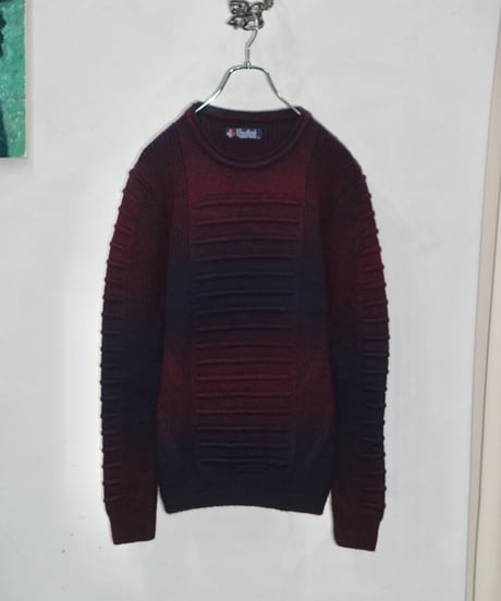 90s Brantford 3D gradation knit