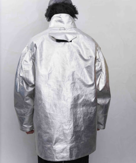 Fire Dex 90s silver coating padded coat
