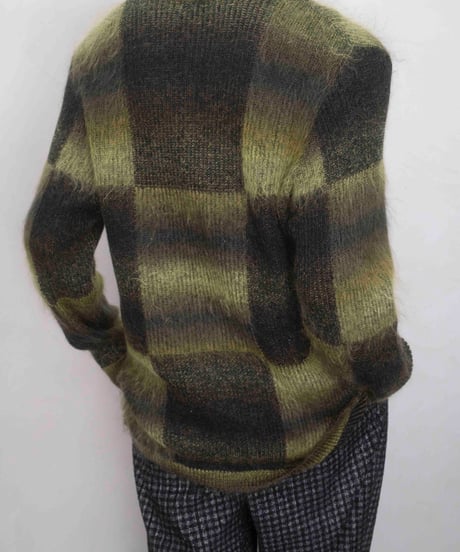 90s LaCarbona mohair/rayon shaggy knit