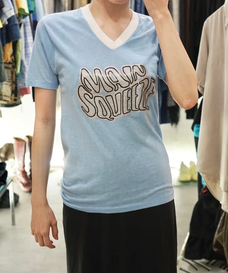 70s vtg BANTAMS glitter design slim Tee