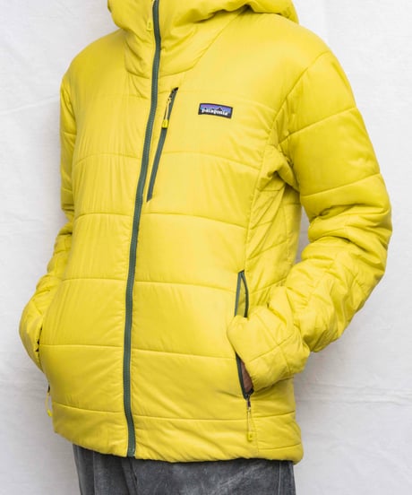 Patagonia hyperpuff down jacket (lime yellow)