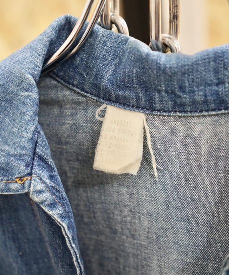 70s vtg hippie pullover denim shirts