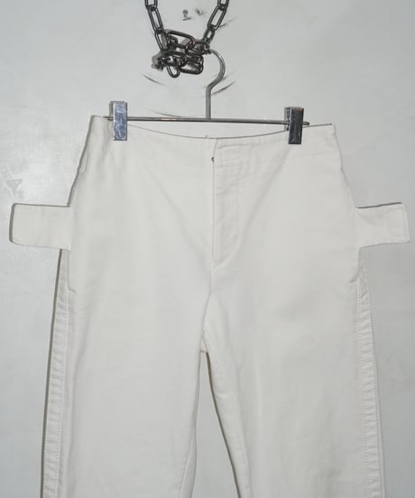DIRK BIKKEMBERGS fireman prototype pants (white)