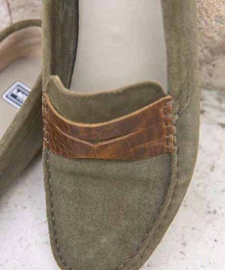 LACOSTE suede driving shoes
