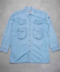 90s Bimini Bay multipocket denim shirts