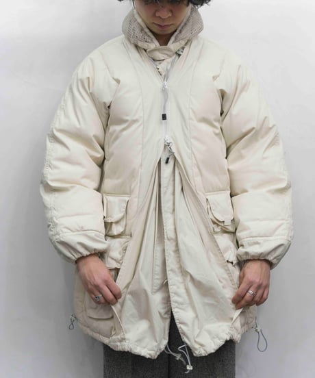 zucca 00s gimmick down coat